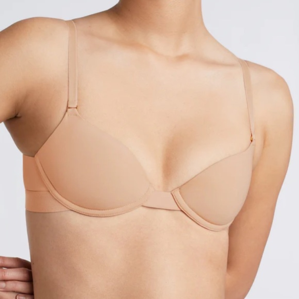 Pepper Ultimate Contour T-Shirt Bra in Buff size 34a
